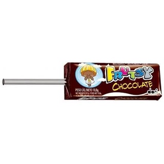 Pirulito Mastigável Frutsy sabores Chocolate ou Yogurte - Pirulito Mastigável Dori. Caixa com 50 unidades (5)