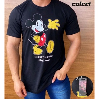 Camiseta 100% algodão Colcci Mickey Mouse