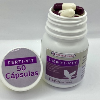 FERTI VIT ORIGINAL - Importado ENCAPSULADO 50 cápsulas - vitamina aves fertivit