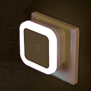 Lâmpada de luz noturna LED Mini Sensor de controle 110V 220V Plug EU US Lâmpada de luz noturna para crianças Iluminação de quarto de sala de estar infantil (1)
