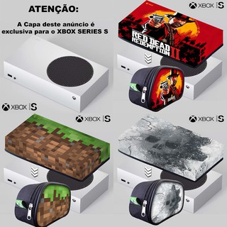 Capa Xbox Series S + 1 case de controle Proteção Anti Poeira - Diversos Modelos (1)
