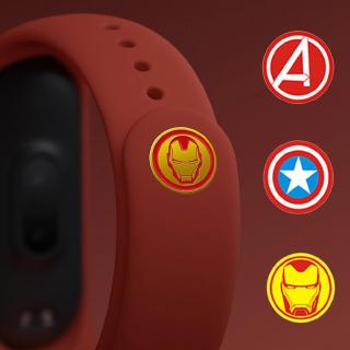Fivela Logotipo Os Vingadores Para Xiaomi Miband 3 4 Mi Band 3 4 5