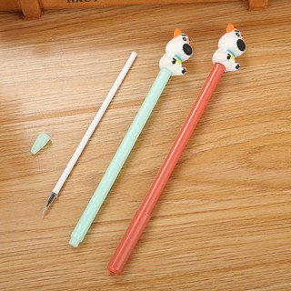 Buying more get lower price! Kawaii Gel Pen For Kids 18.5 cm length 0.5 mm fine point black ink Stationery (8)