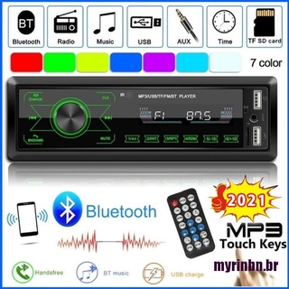 Newx Mp3 Player De Som Para Carro Bluetooth Aux Usb Tf Rádio Fm Áudio In-Ash Han