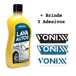 LAVA AUTOS VONIXX / VINTEX 500ML + ADESIVOS