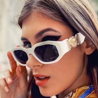 Small Polygon Square Black Sunglasses for Women Fashion Brand Gradient Ins Hot Sun Glasses Men Hip Hop Eyewear UV400