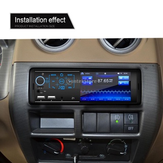 Brblesiya2 Mp5 Player Bluetooth Fm Com Tela Digital De Áudio Estéreo De 4,1 Polegadas Para Carro / Rádio Com Receptor Usb Duplo (5)