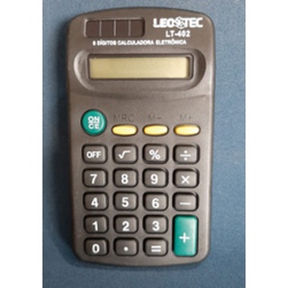Calculadora Eletrônica de Bolso 08 Dígitos mod:402 -classe
