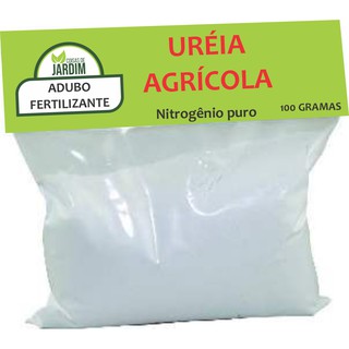 Uréia Agrícola Granulada Fonte de Nitrogênio Puro Para Todas as Plantas 100 Gramas (1)