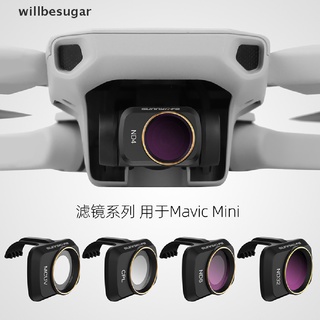 Willbesugar Mavic Mini 2 Câmera Cardan Mcuv Cpl Nd-Pl Filtro De Lente Para Dji Mavic Mini Drone Boa