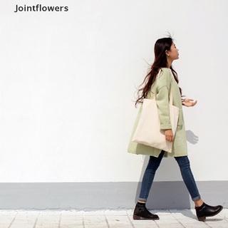 JTBR portable simple style white/black shopping cotton bag canvas tote bag for woman JTT
