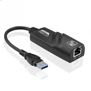 Adaptador Ethernet USB 3.0 Gigabit 1000 Mbps Rede Cabeada RJ45 Internet 10/100/1000 - Computador PC Desktop Notebook Mi Box Mibox (1)