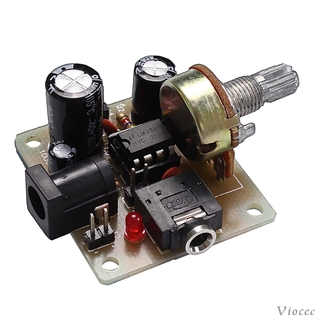 Lm386 Mini Placa Amplificadora Para Amplificador De Potência Para Dc 3v-12v
