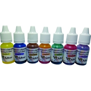 Pigmento/Corante Translúcido Resina - Cores Avulsas - 10 ml cada - (CINT)