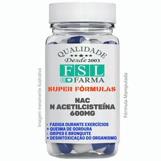 N Acetilcisteína (Nac) 600 Mg