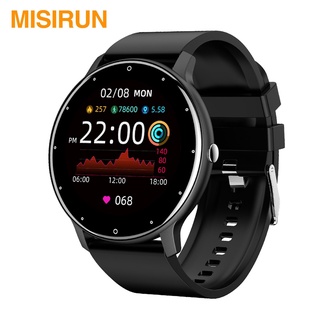 MISIRUN ZL02 Smart Watch for Man Women Waterproof Heart Rate Fitness Men's Sports Smartwatch for iPhone Android Xiaomi Huawei