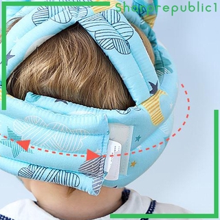 (Shpre1) Capacete Infantil Flexível Ajustável Para Proteção De Bebês Engatinhar