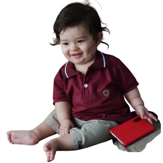 Camisa Camiseta Gola Polo Infantil para BÊBÊ Varias Cores PROMOÇÃO (4)