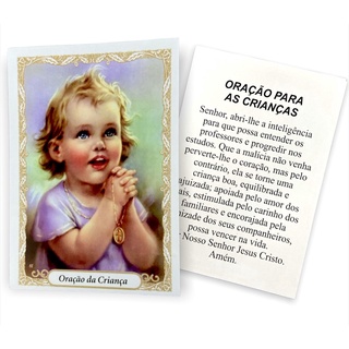 100 Santinho Folheto Oração Das Criancas