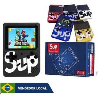 Mini Video Game Sup Game Box 400 Jogos Em 1 Portátil Jogos Antigos Pronto Entrega