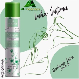 Desodorante Perfume Intimo Feminino Green Dokmos 100ml