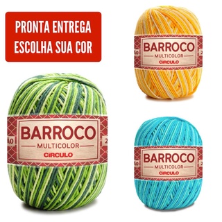 Barbante Barroco Multicolor 400g - Flores