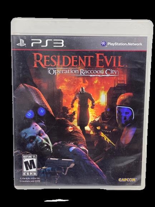 Jogo Resident Evil Operation Racoon City - PS3