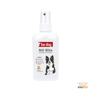 Spray Amargo Anti Lambida/Mutilação Para Cachorros Repelente de Objetos Pet - No Bite 120ml - BeDog