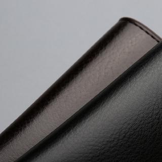 ROSE Negócios Homens Zipper Pocket Multi-Cartão Carteira De Couro De Crédito (5)