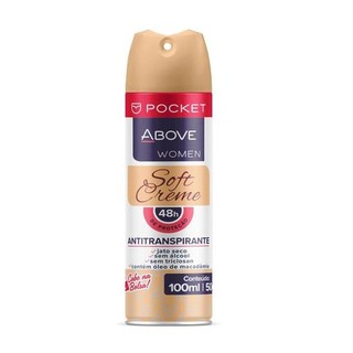 Above Desodorante Pocket Soft Creme 100ml/50g (Fem)