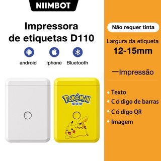Niimbot D11/D110/D101/B21/B3S Etiqueta De Impressora Portátil Bluetooth Térmica Máquina De Preço (7)