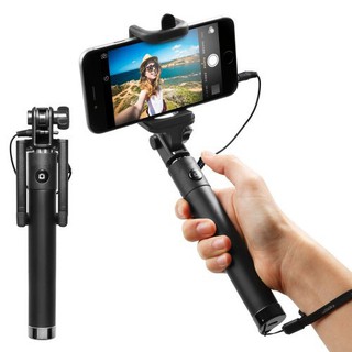Bastão de Selfie Pau de Selfie Monopé Suporte para Celular e Câmeras Com Entrada P2 Universal (1)