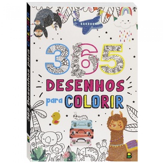 Livro 365 Desenhos para Colorir