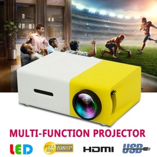 Mini Projetor De LCD Bateria Embutida 1080P 800 Lumens Smart Home Media Player