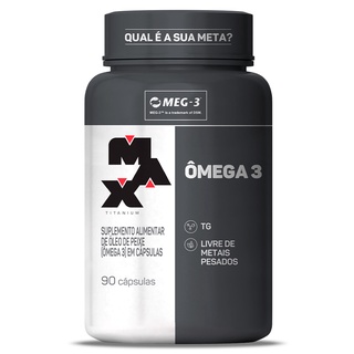 Omega 3 90 Caps Max Titanium - Envio Rápido (1)