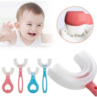 Escova de dente para crianças flexível em Formato U 360º 6 a 12 anos
