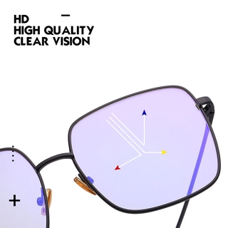 Óculos De Proteção Anti Luz Azul Quadrado Armação De Metal Ultraleve Allforyou Melhowive Comfort (6)
