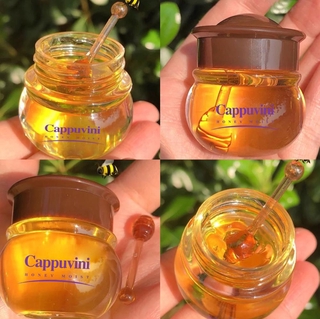 Cappuvini Bee Moisture Lip Mask Day &Night Use Repairing Lip Skin Remove Dead Skin Liners Honeybee Essence Lip Care Gel