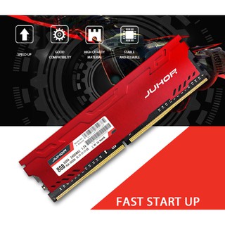 MEMORIA RAM GAMER JUHOR 4GB 8GB NOVO LACRADO DDR3 OU DDR4 P/ COMPUTADOR (1)