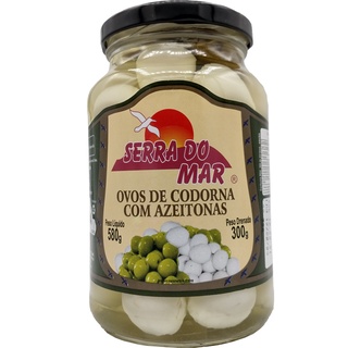 Ovo de codorna com azeitonas 300g - Serra do Mar