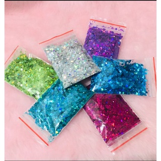 Glitter flocado holográfico 10 gramas/resina/unha/artesanato/brilhante
