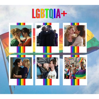 Polaroid LGBT Personalizada do SEU JEITO LGBTQIA+