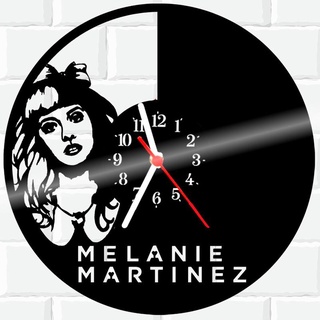 Relógio De Vinil Disco Lp Parede Melanie-Martinez