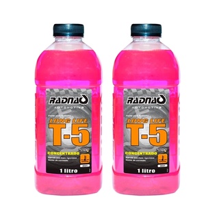 KIT 2 Fluídos T5-Aditivo de radiador Long Life Rosa Radnaq T-5 concentrado (1)