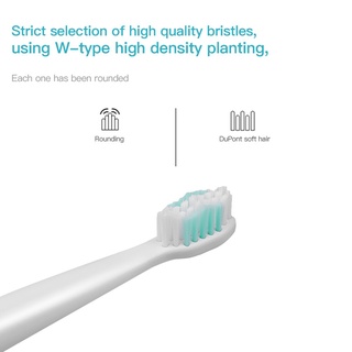 Escova de dentes elétrica 5 em 1, escova de dente recarregável, escova macia para limpar os dentes, massageador (5)