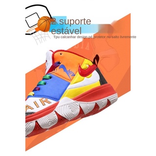 Tênis De Basquete Infantil Masculino 2021 / Tênis Esportivo Treino Profissional Médio Escola E Primário (8)