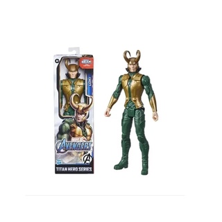 Boneco Marvel - Loki 30 Cm Articulado - Vilão Do Thor Hasbro