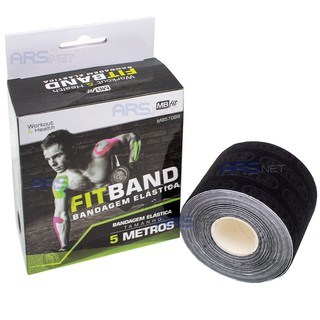Bandagem Elástica Kinesio Tape Fita Proteção Exercícios Sport Fisioterapia Adesiva Funcional (4)