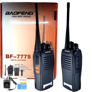 Kit 2 Radio Comunicador Vhf/uhf/fm Baofeng 777s Profissional