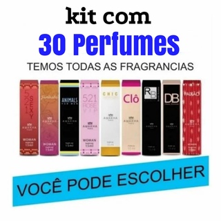 30 perfumes livre escolha amakha paris promoçao